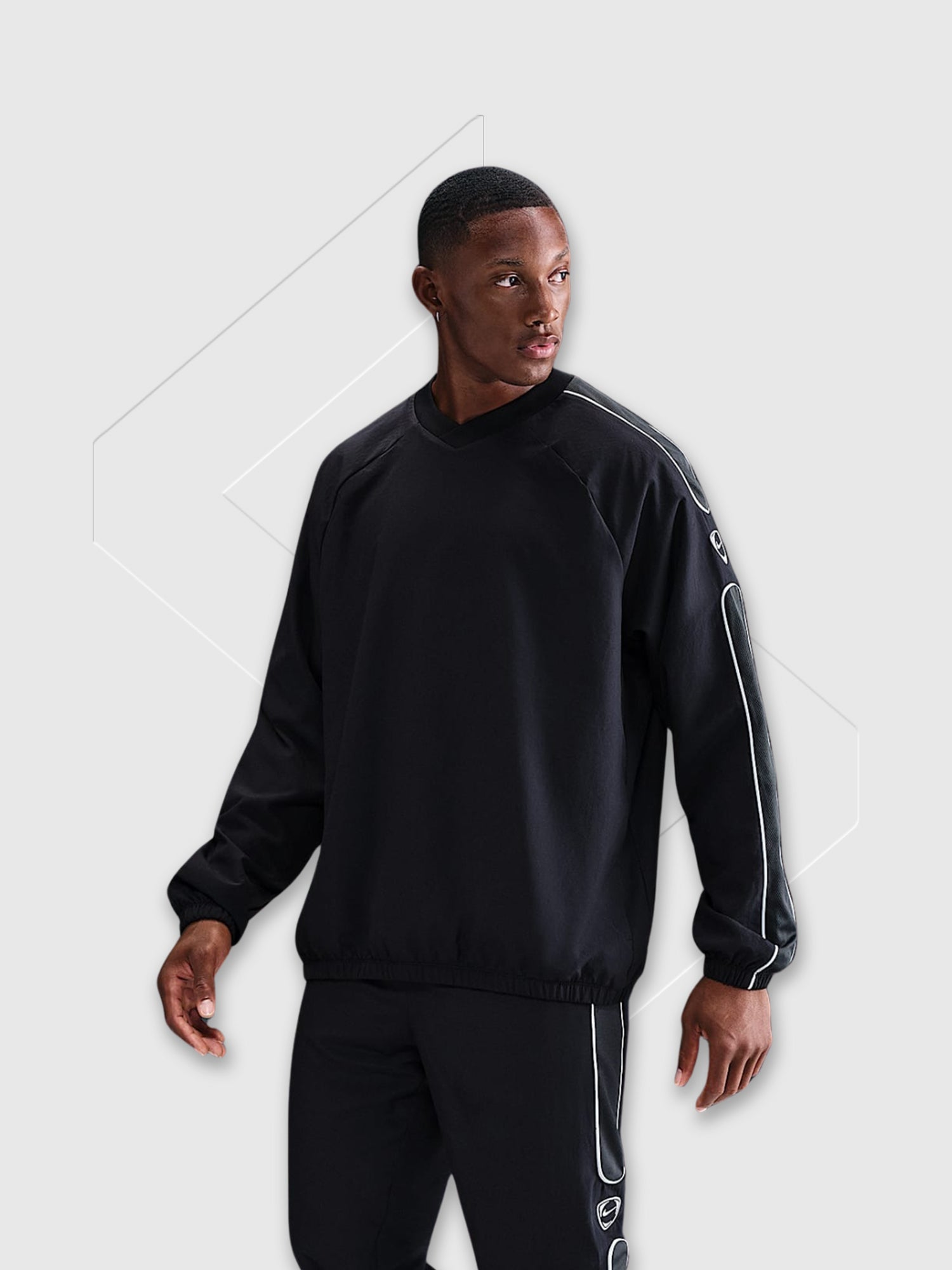 Nike Academy Shell Top Black from Saxumo