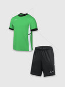 Nike Academy T-Shirt/Short Set Green/Black from Saxumo