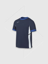 Nike Academy Dri-FIT Short Sleeve Top Navy Blue Junior