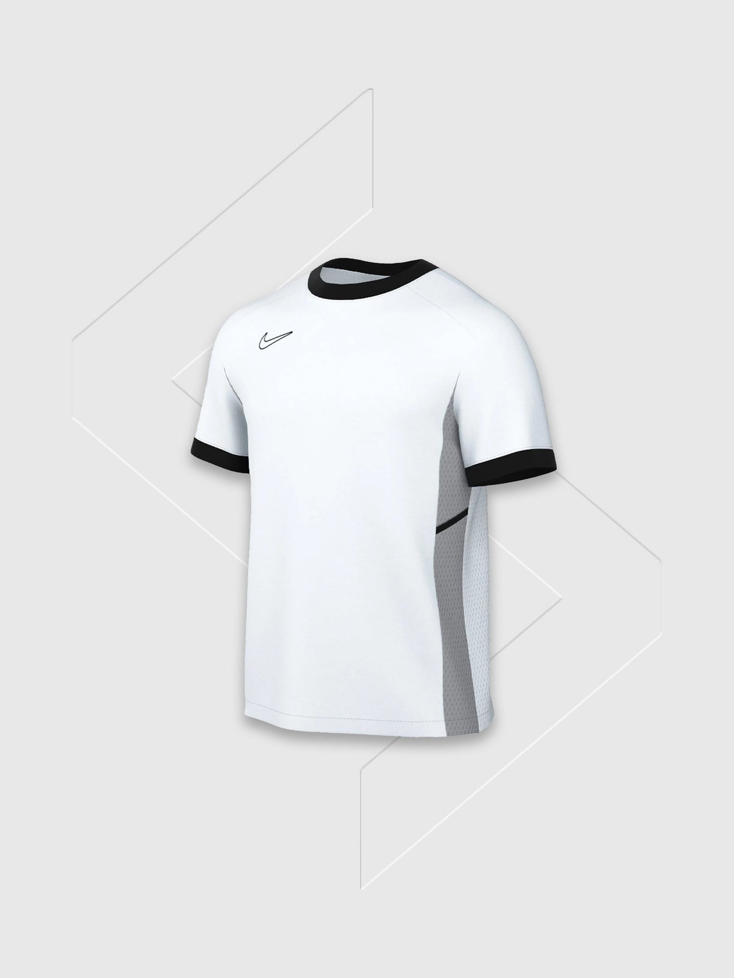Nike Academy Dri-FIT Short Sleeve Top White Junior from Saxumo.com