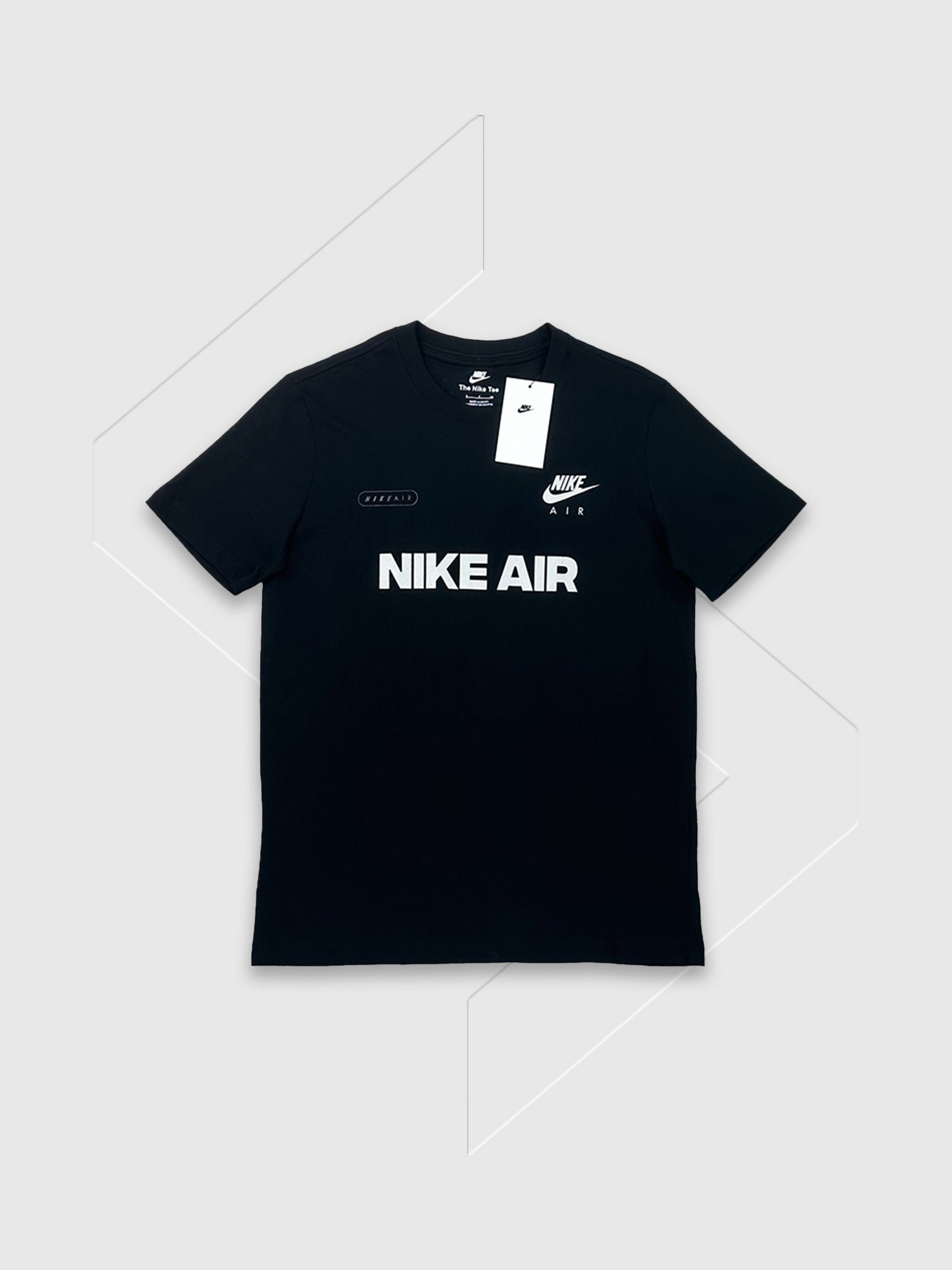 Nike Air Bold T-shirt Black/White from Saxumo