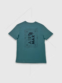 Nike Air Max Hologram Sportswear T-shirt Teal Blue from Saxumo