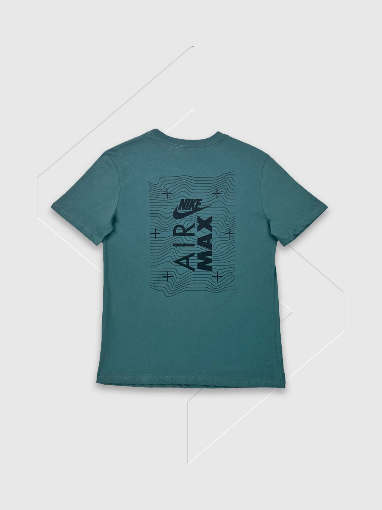 Nike Air Max Hologram Sportswear T-shirt Teal Blue from Saxumo
