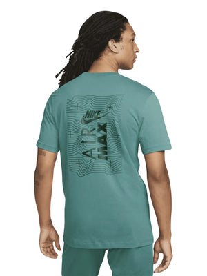 Nike Air Max Hologram Sportswear T-shirt Teal Blue from Saxumo