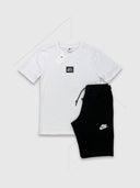 Nike Air Max Hologram T-shirt/Short White/Black from Saxumo