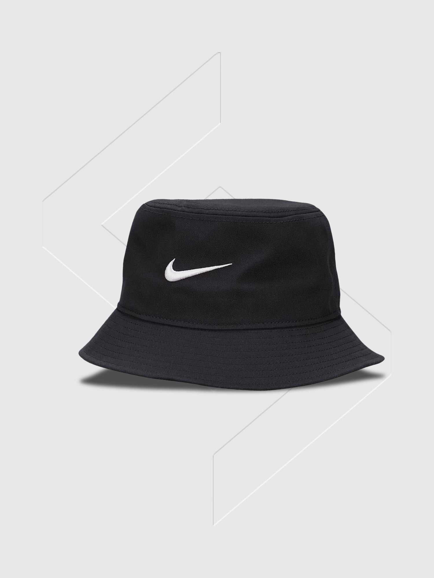 Nike Apex Bucket Hat Black/White from Saxumo