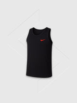 Nike Athletic Vest Top Black/Orange