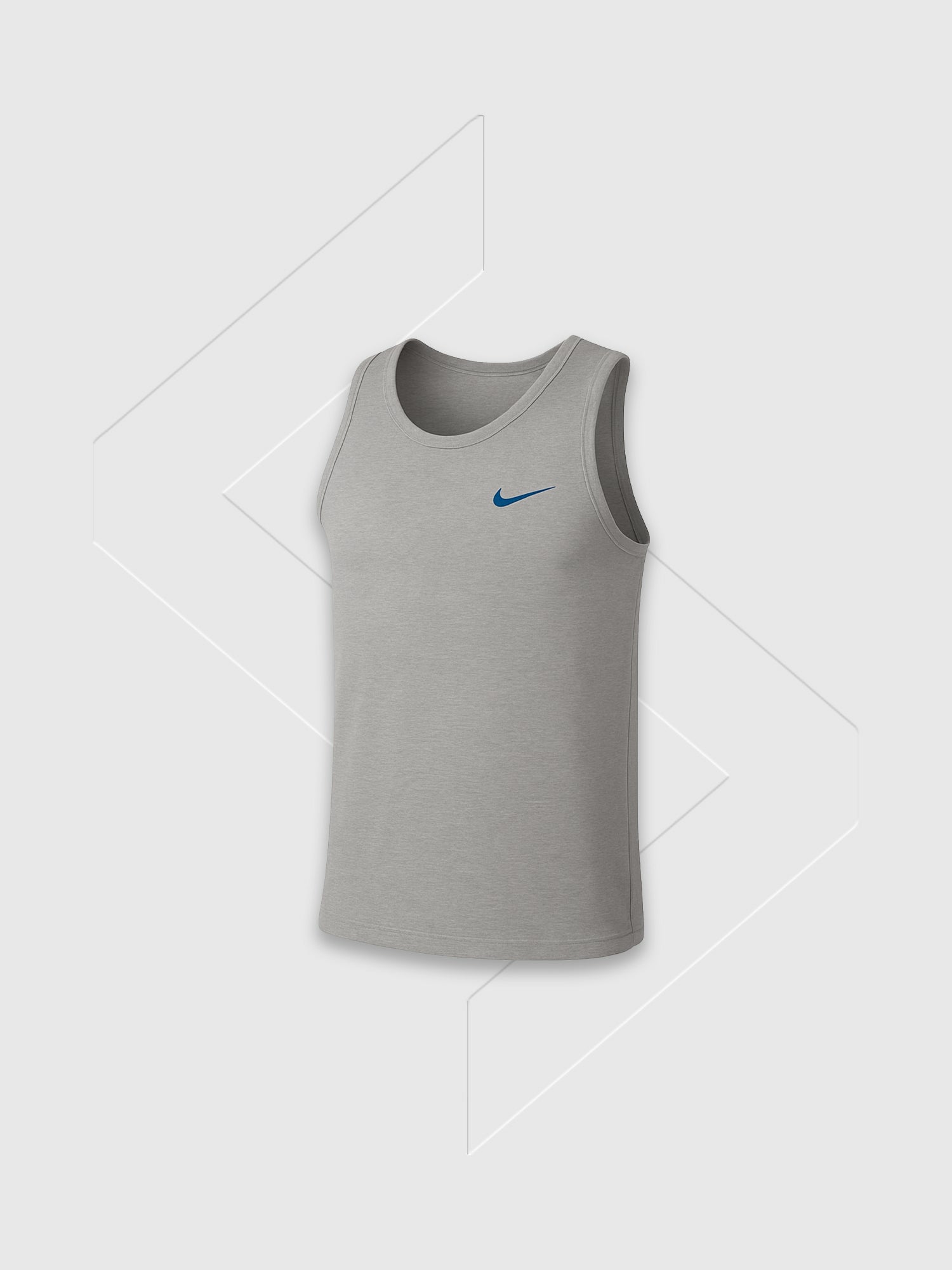 Nike Athletic Vest Top Grey/Blue from Saxumo