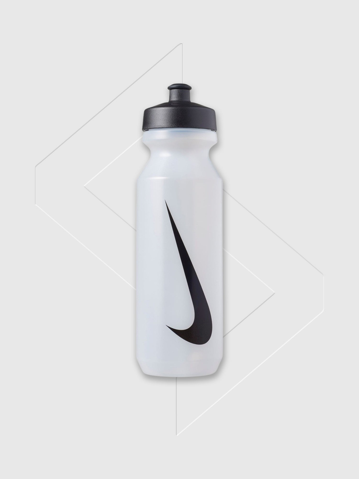Nike Big Mouth Bottle 2.0 32 Oz Clear/Black/Black from Saxumo.com
