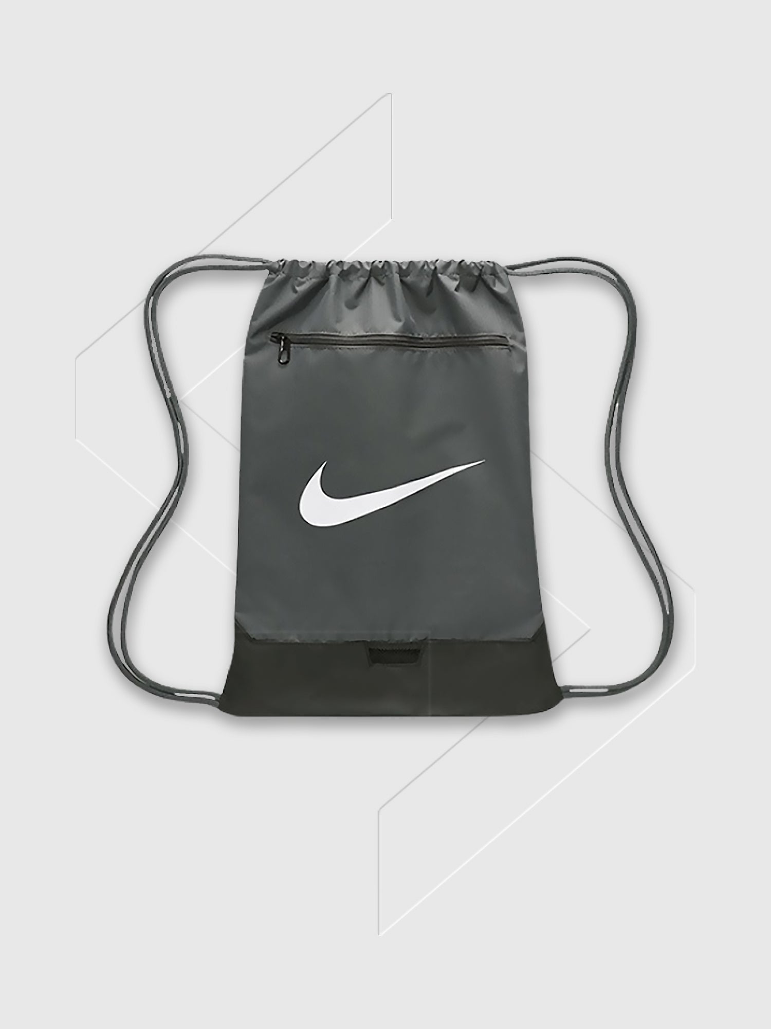 Nike Brasilia 9.5 Gym Sack Grey from Saxumo.com