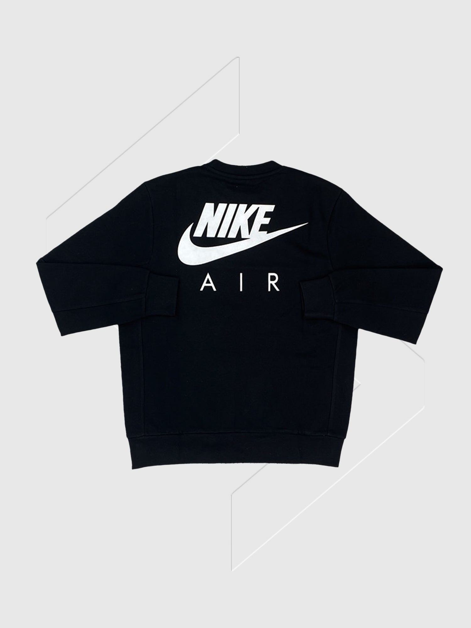 Nike Brushed Back Fleece Tracksuit Set Black/ White from Saxumo