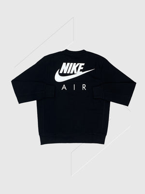 Nike Brushed Back Fleece Tracksuit Set Black/ White from Saxumo