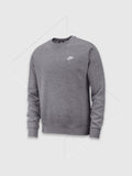Nike Club Crew Neck Sweater Charcoal Grey