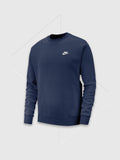 Nike Club Crew Neck Sweater Navy Blue