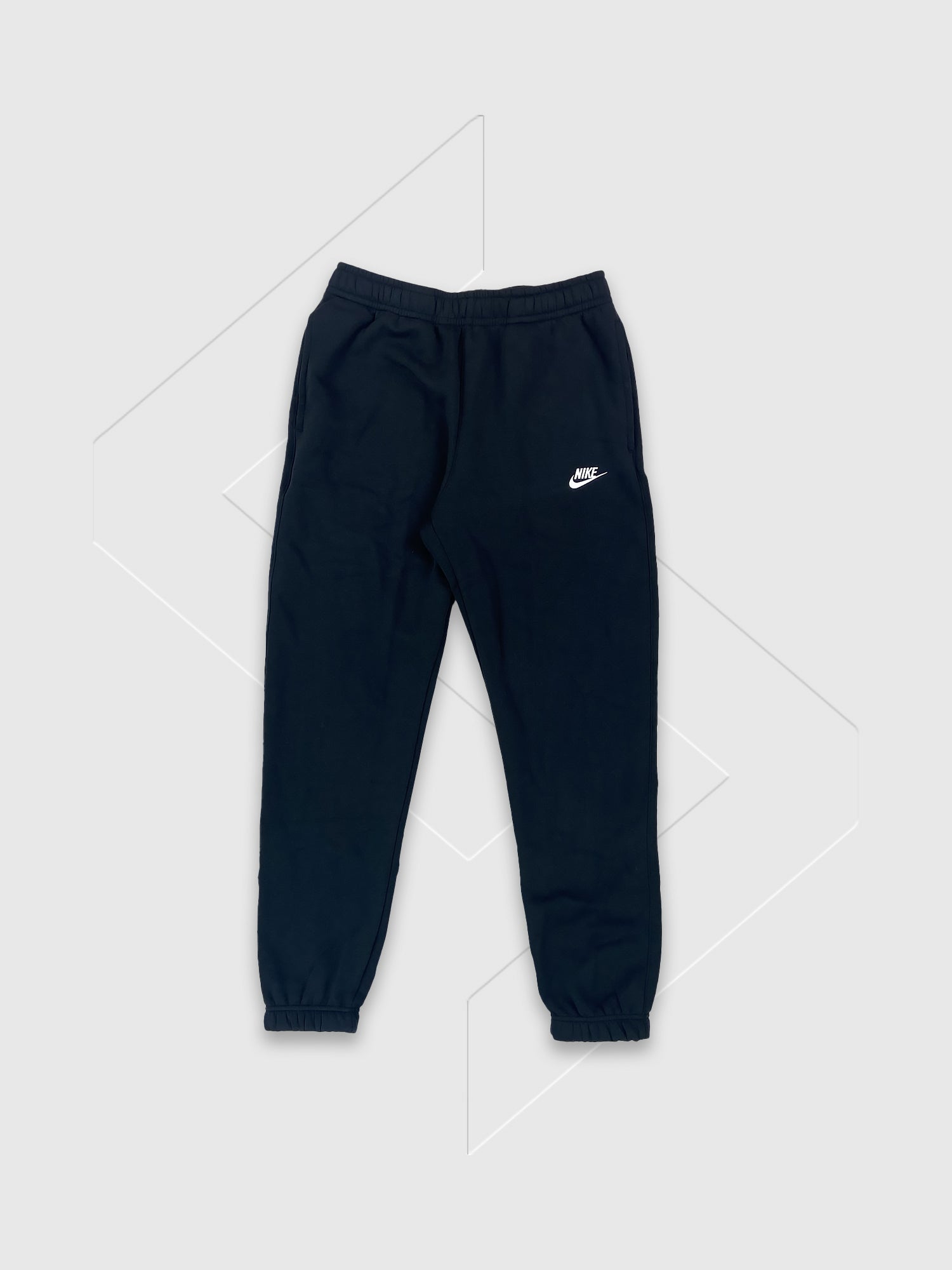 Nike Club Fleece Cuffed Joggers Black from Saxumo
