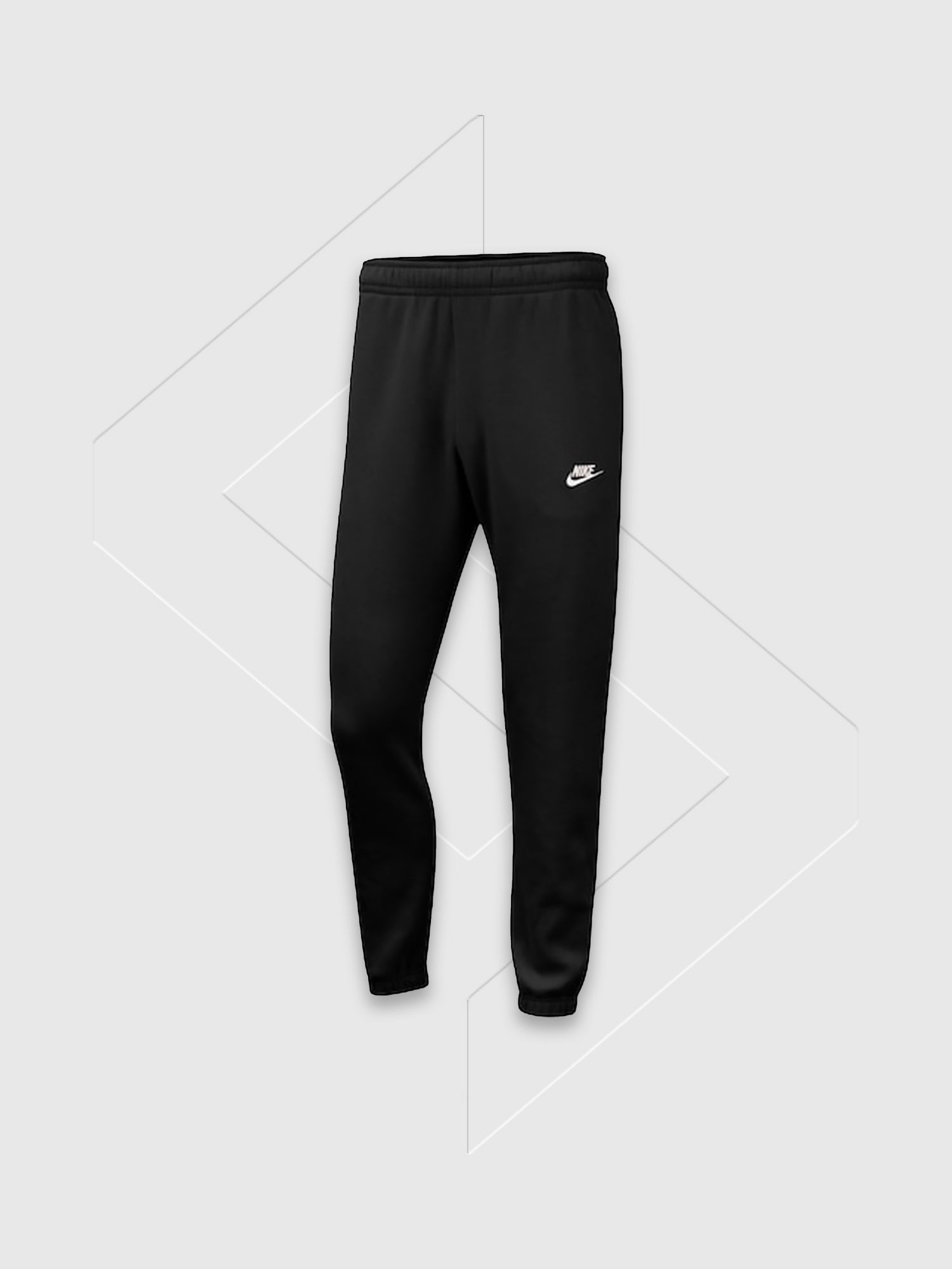 Nike Club Fleece Cuffed Joggers Black from Saxumo