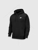 Nike Fleece Club Hoodie Black/White from  Saxumo