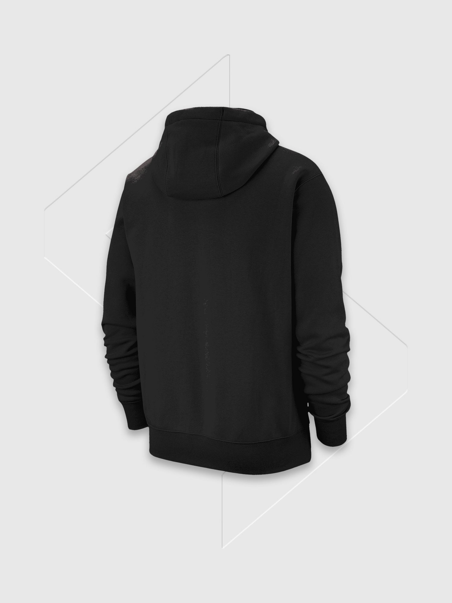Nike Fleece Club Hoodie Black/White from  Saxumo