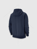 Nike Fleece Club Hoodie Navy/White