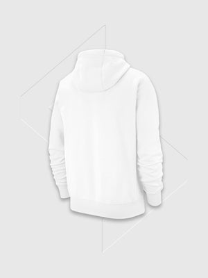Nike Club Fleece Hoodie White/ Black from Saxumo