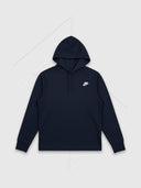 Nike Club Knit Hoodie Navy Blue from Saxumo
