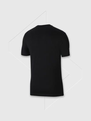 Nike Cotton Logo T-shirt Black from Saxumo
