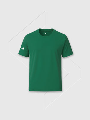 Nike Dri-FIT Cotton T-Shirt Green Junior from Saxumo.com