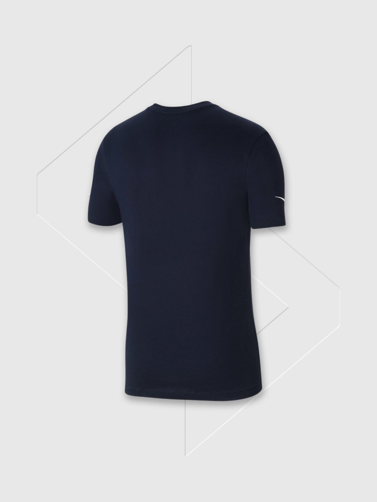 Nike Cotton Logo T-shirt Navy Blue from Saxumo