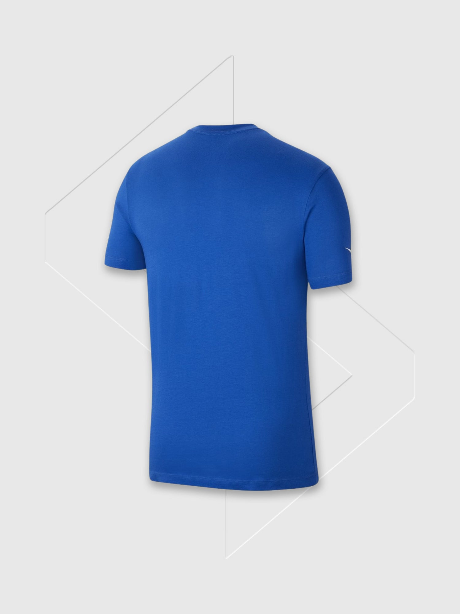 Nike Cotton Logo T-shirt Royal Blue from Saxumo
