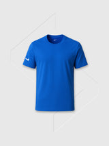 Nike Dri-FIT Cotton T-Shirt Royal Blue Junior