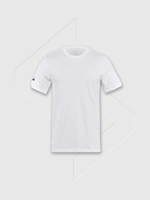 Nike Cotton Logo T-shirt White from Saxumo