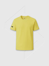 Nike Dri-FIT Cotton T-Shirt Yellow Junior