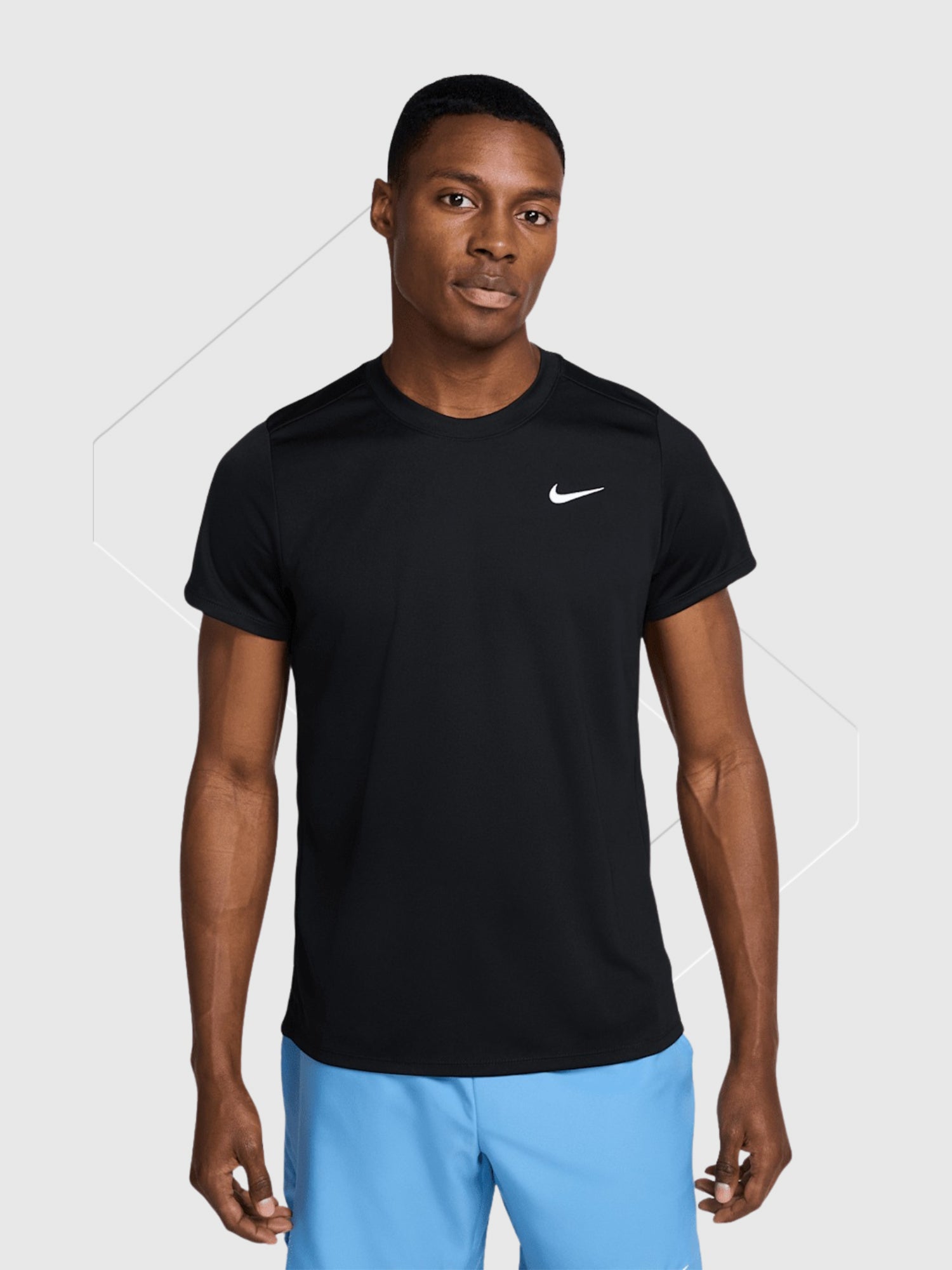 Nike Court Victory Tennis T-shirt Black from Saxumo.com