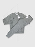 Nike Crew Neck Tracksuit Set Grey