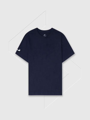 Nike Dri-FIT Cotton T-Shirt Navy Junior from Saxumo.com