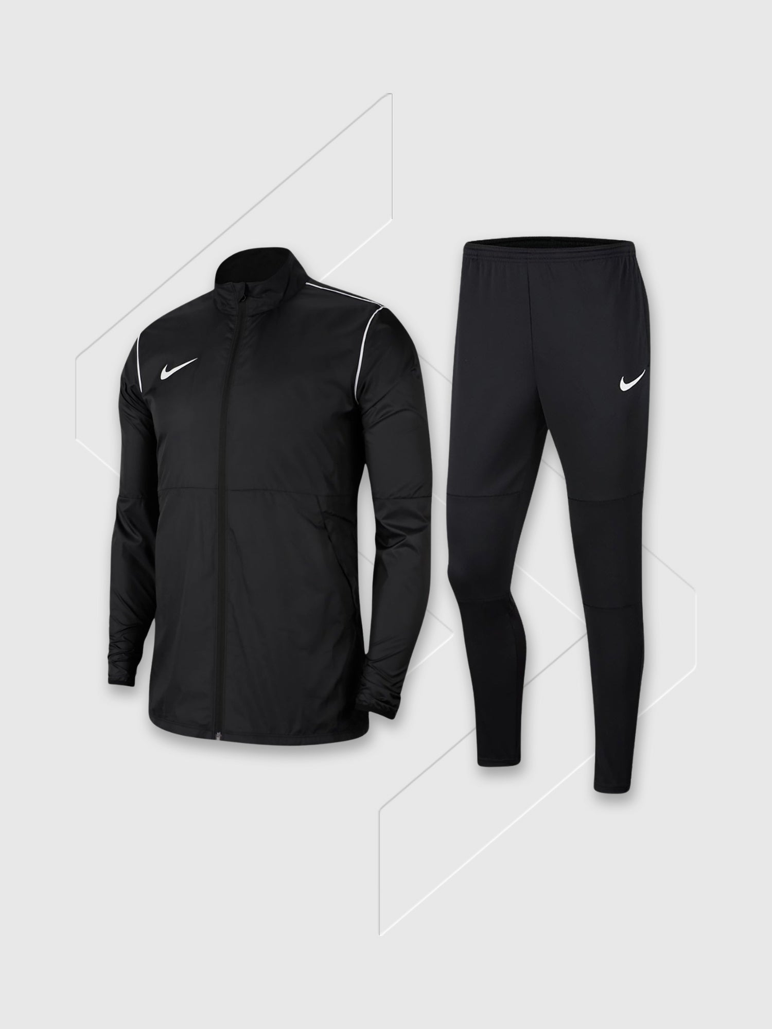Nike Dri-FIT Rain Jacket/Pant Set Black Junior from Saxumo.com
