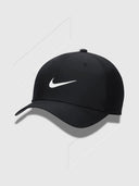 Nike Dri-FIT Rise Snapback Cap Black/White from Saxumo
