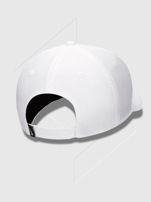 Nike Dri-FIT Rise Snapback Cap White/Black from Saxumo