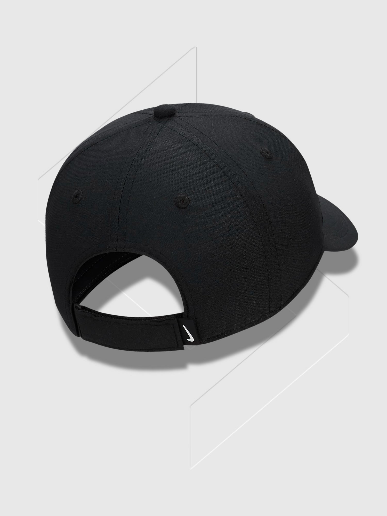 Nike Dri- Fit Club Cap Black/White from Saxumo