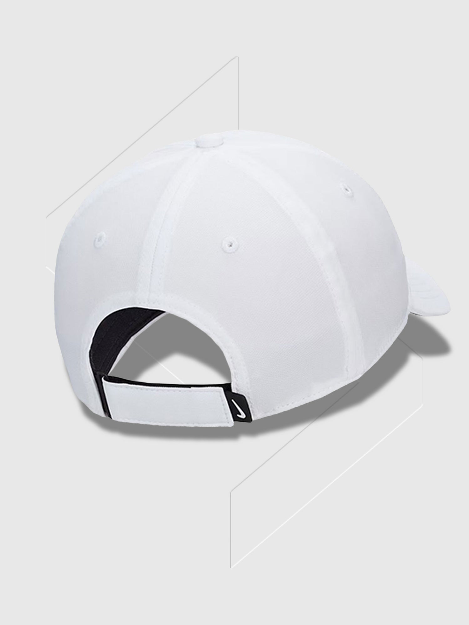 Nike Dri- Fit Club Cap White/Black from Saxumo