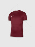 Nike Dri-FIT Short Sleeve Crimson Red Junior