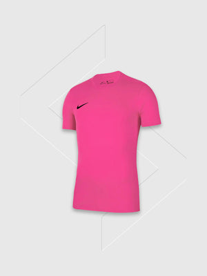 Nike Dri-Fit T-Shirt/Short Set Pink/Black from Saxumo