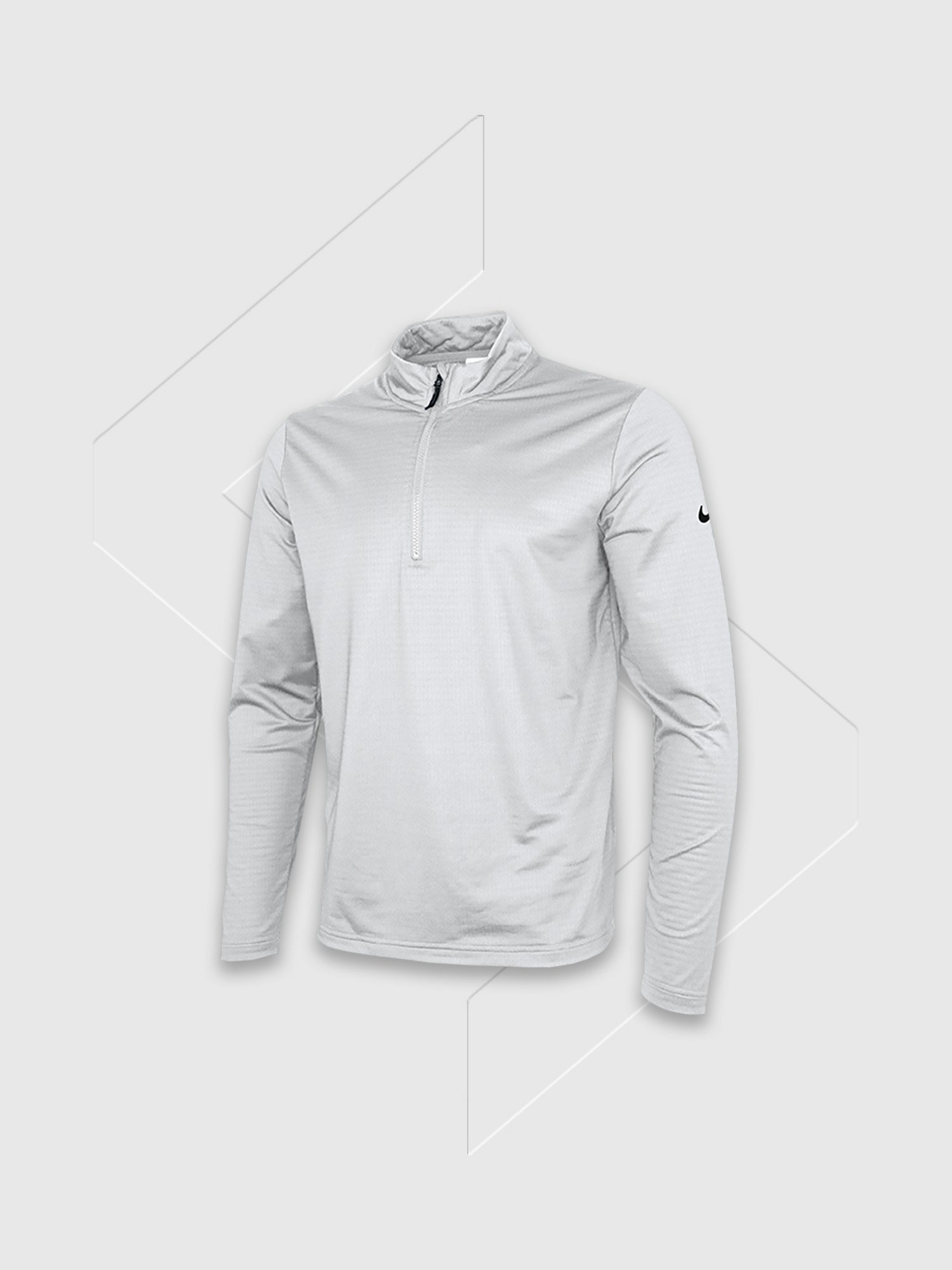 Nike Dri-Fit Victory Golf Half Zip Grey/Black from Saxumo