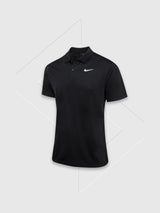 Nike Dri-Fit Victory Solid Polo Black/White