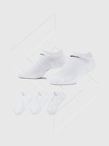 Nike Everyday Cushioned No Show Socks White