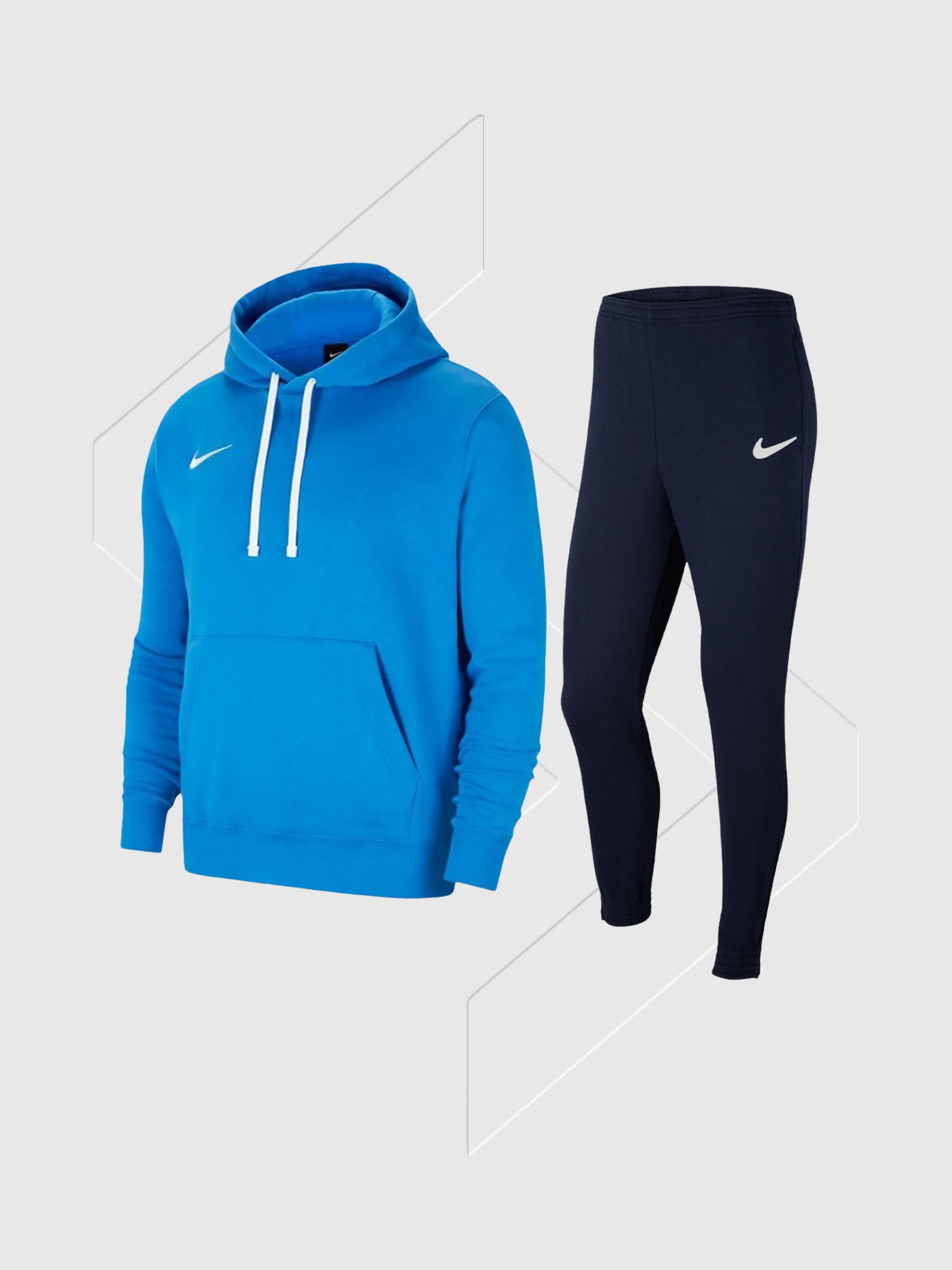 Nike Fleece Hoodie/Pant Set Royal Blue/Navy Junior from Saxumo.com