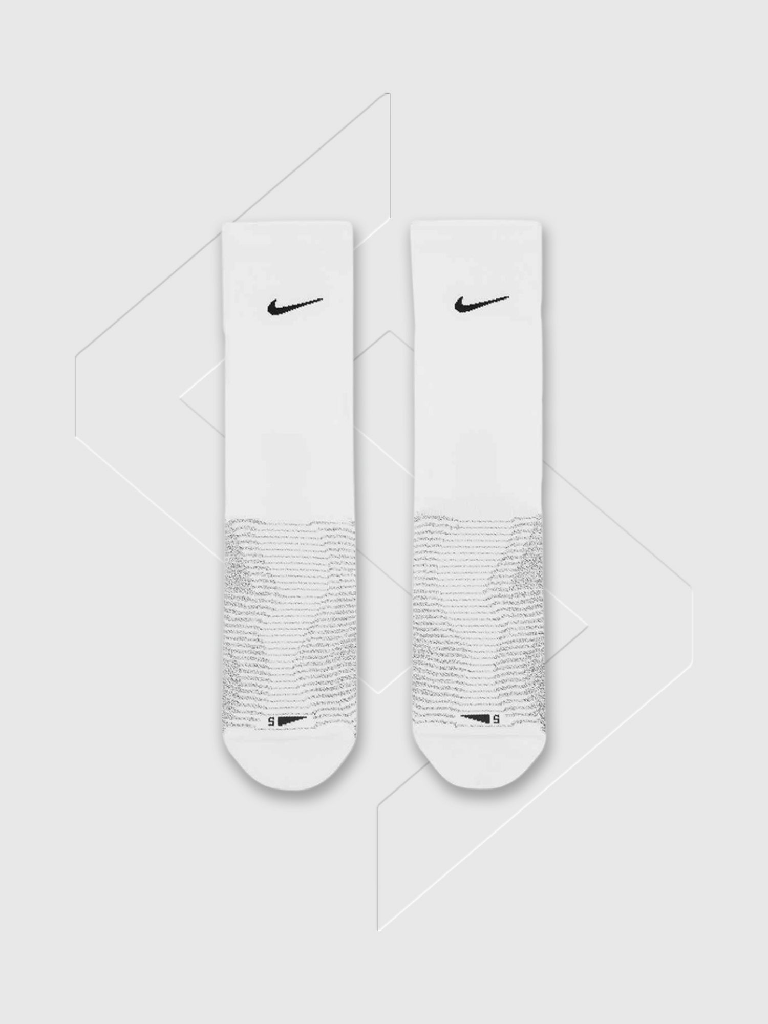 Nike Grip Vapor Football Crew Socks White from Saxumo.com
