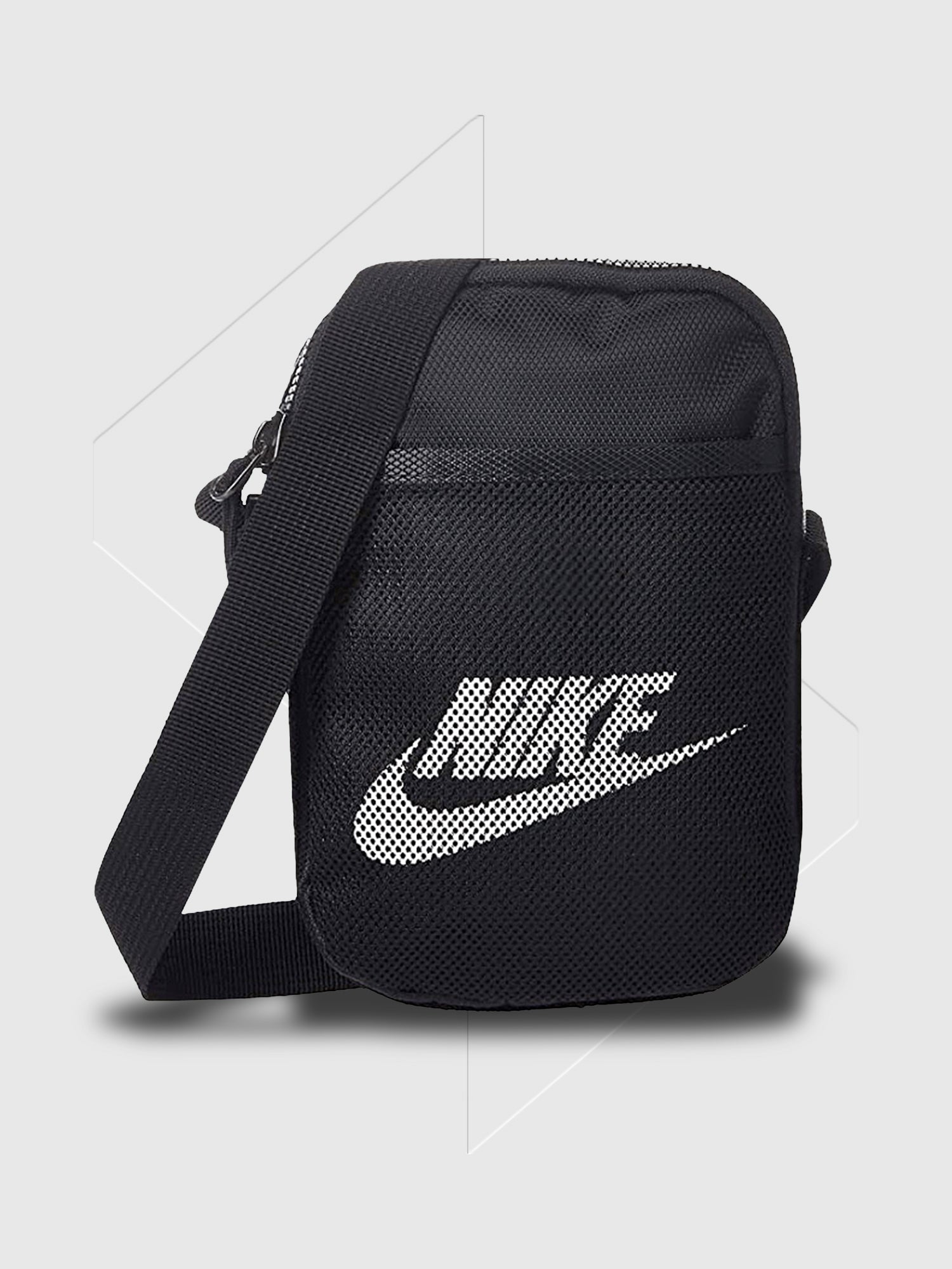 Nike Heritage Crossbody Bag Black from Saxumo
