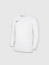 Nike Dri-FIT Long Sleeve Top White Junior