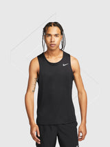 Nike Miler Dri-Fit Running Tank Top Vest Black